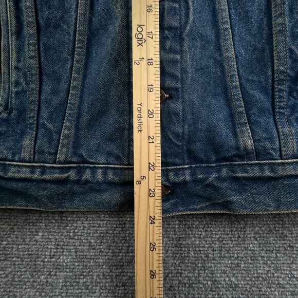 VTG LEVIS Trucker Jacket 70506-0216 Denim Type 3 USA Blue FACT. 527 Size 34 - Picture 3 of 16